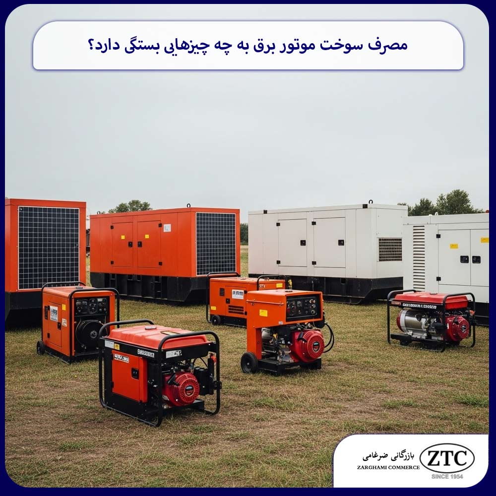 مصرف سوخت موتور برق به چه چیزهایی بستگی دارد؟