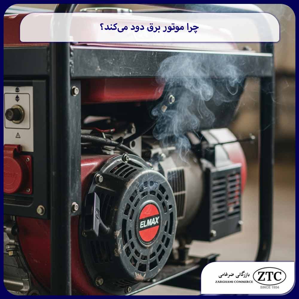 چرا موتور برق دود می‌کند؟