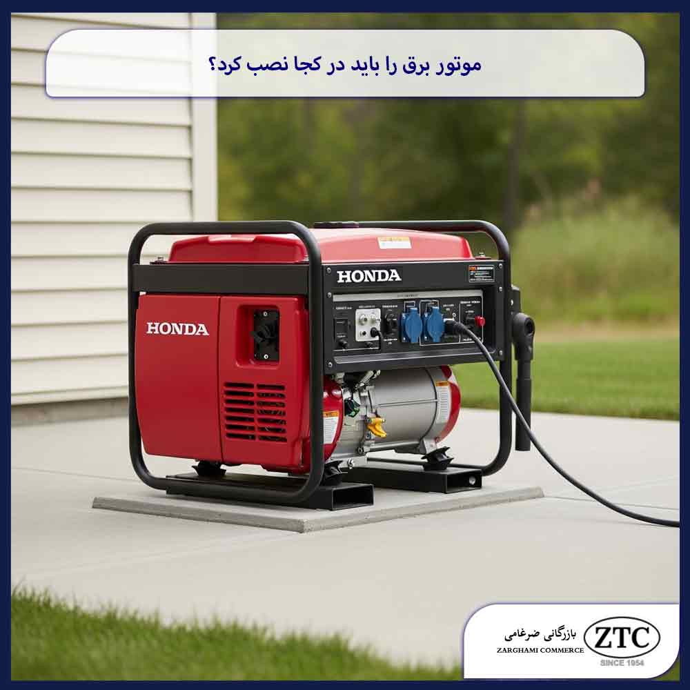 موتور برق را باید در کجا نصب کرد؟