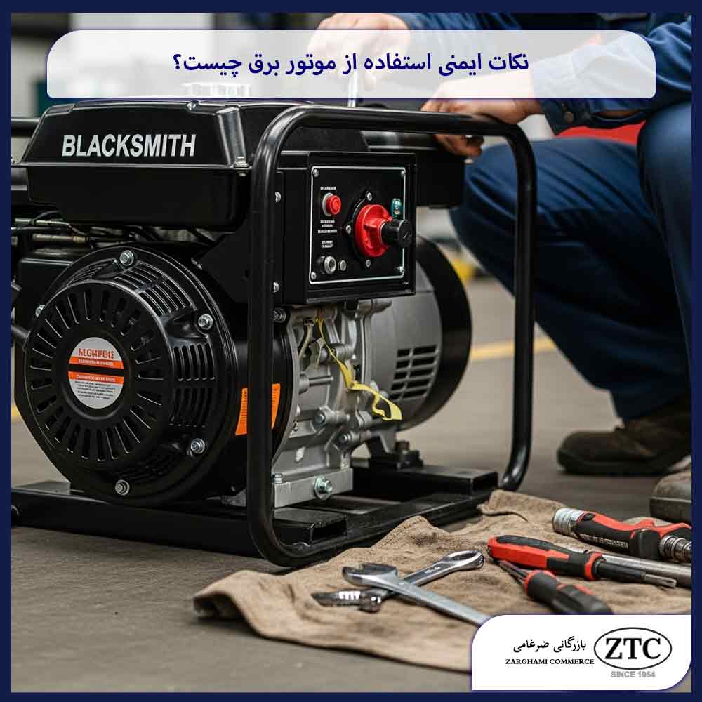 نکات ایمنی استفاده از موتور برق چیست؟