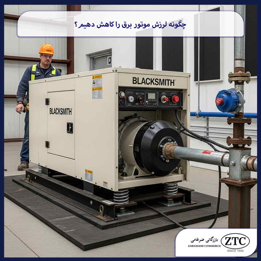 چگونه لرزش موتور برق را کاهش دهیم؟