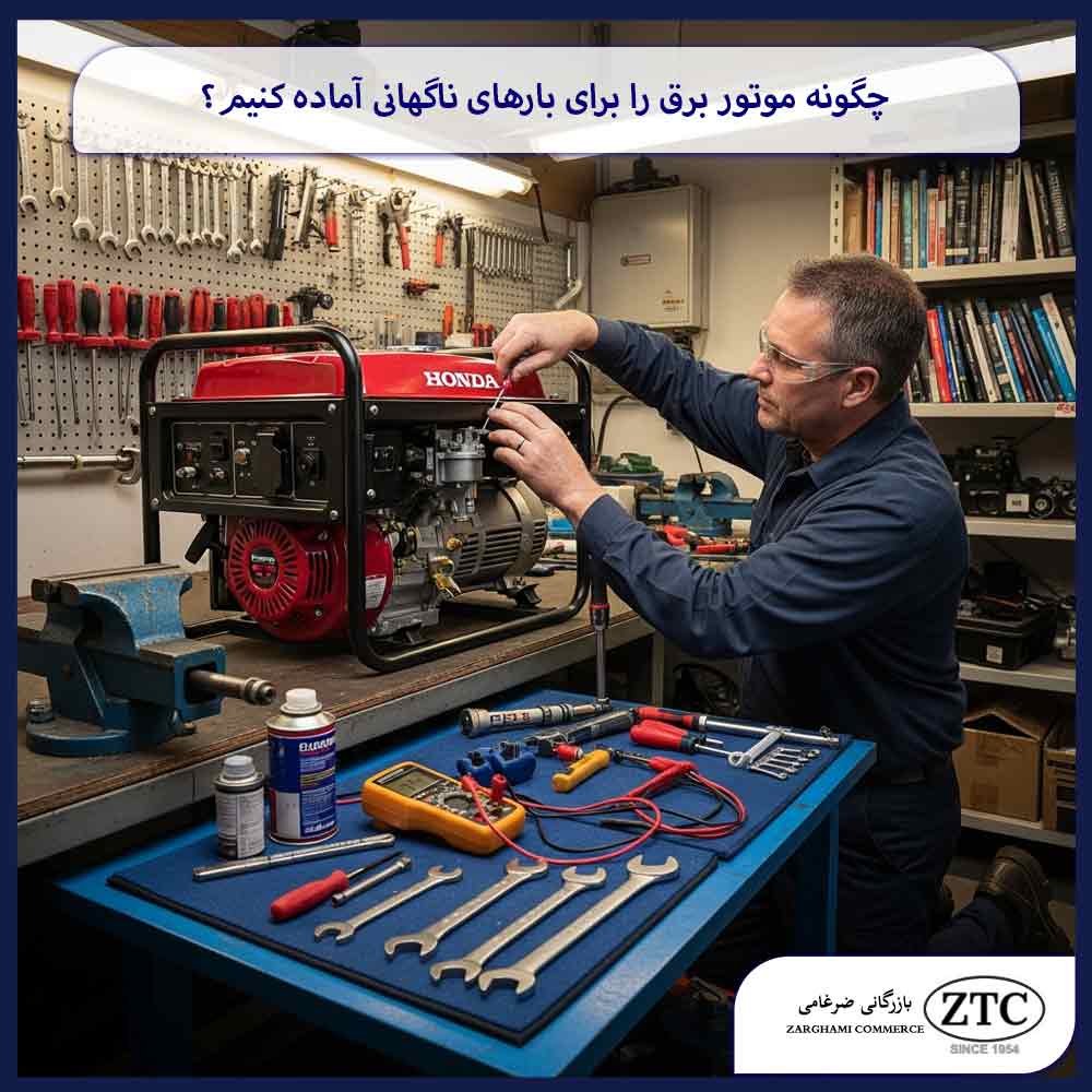 چگونه موتور برق را برای بارهای ناگهانی آماده کنیم؟