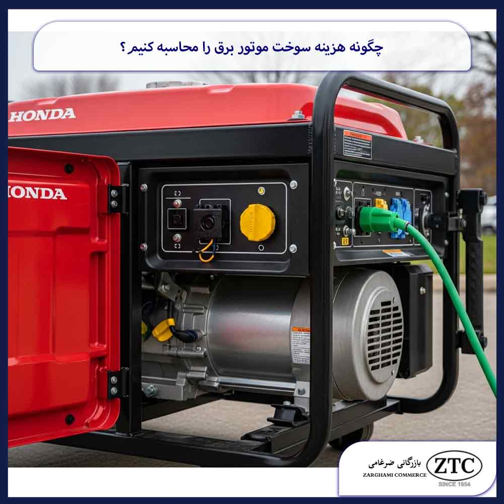 چگونه هزینه سوخت موتور برق را محاسبه کنیم؟